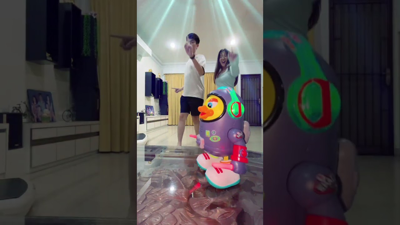 JOGET BARENG BABY MIMI CUCU 🐥😆 #шорты #DodoNyaMeissie