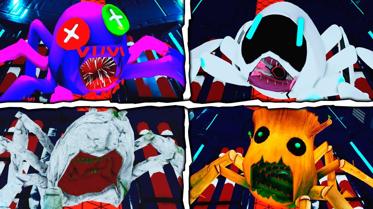 Creepy Crawlers 🕷️ - All Jumpscares - Roblox