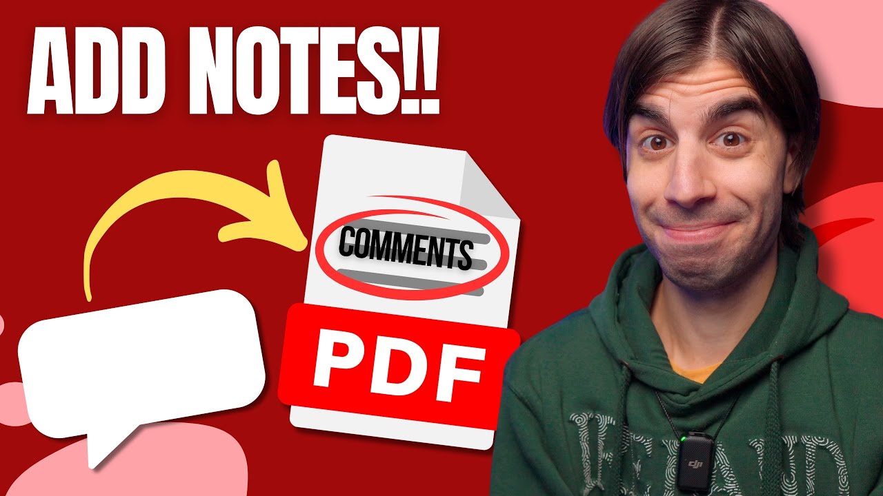 How to ANNOTATE a PDF | ADD NOTES and COMMENTS to a PDF