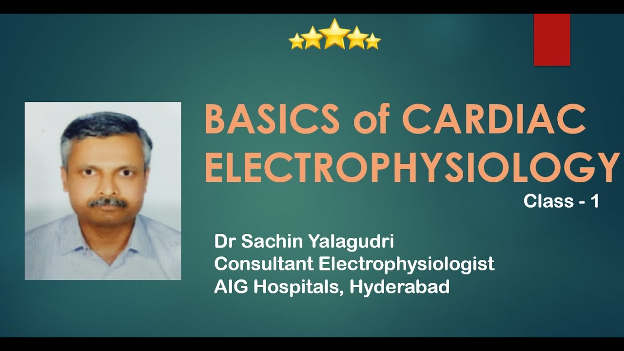 BASICS of Cardiac Electrophysiology Dr SACHIN YALAGUDRI   Part 1