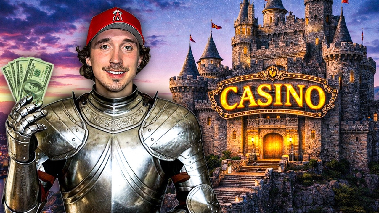 Three Knights Gambling At The Medieval Casino!