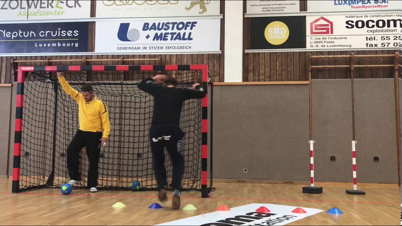 Goalkeeper training by Rajko Milosevic BE ONE
