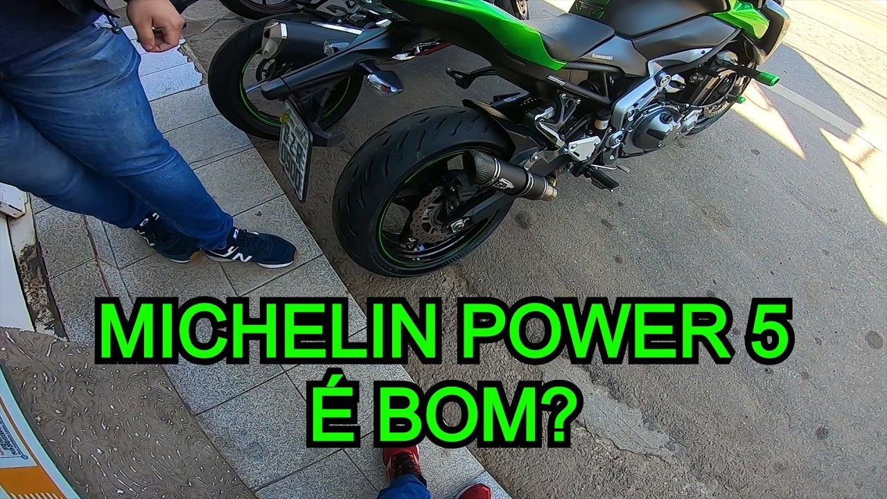 Michelin Power 5 - Testando Novo Pneu