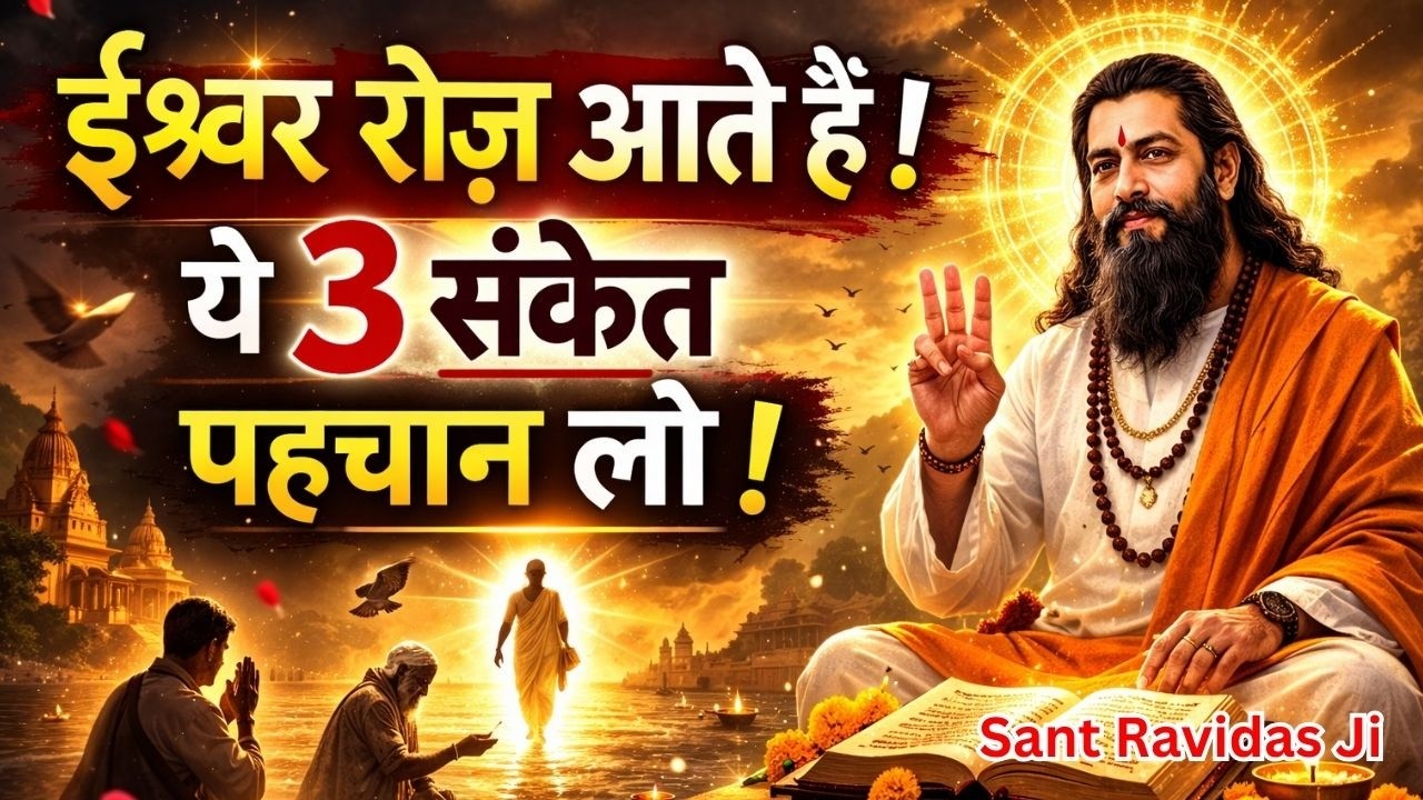 ईश्वर रोज़ मिलते हैं… पर हम पहचान नहीं पाते! 😢 Ravidas Ji के 3 रहस्यमयी संकेत KD vani motivation
