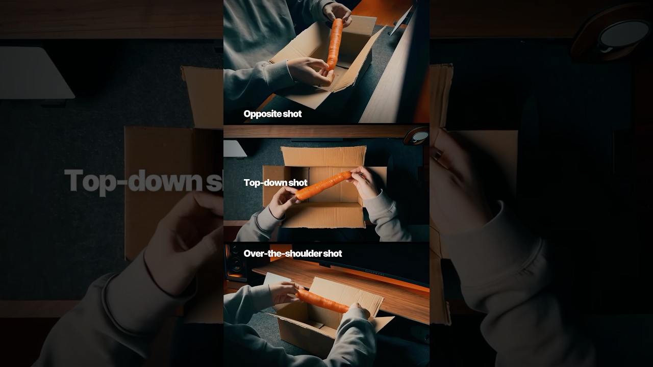 These angles are ALL you need to create an enticing, cinematic unboxing video #cinematic #unboxing
