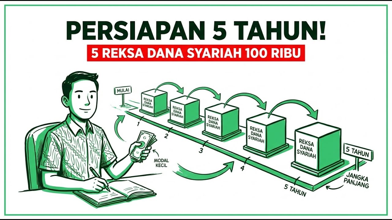 5 Reksa Dana Syariah Modal 100 Ribu untuk Dana Pendidikan Anak 5 Tahun ke Depan Bagi Pasangan Muda