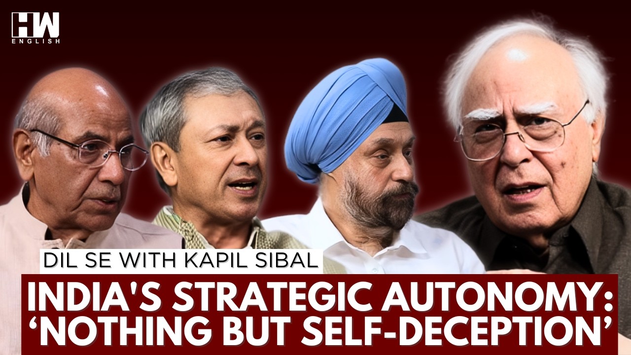 India's Strategic Autonomy And Its Relevance | ft. Kapil Sibal, Shyam Saran, Navtej Sarna, Jaimini B
