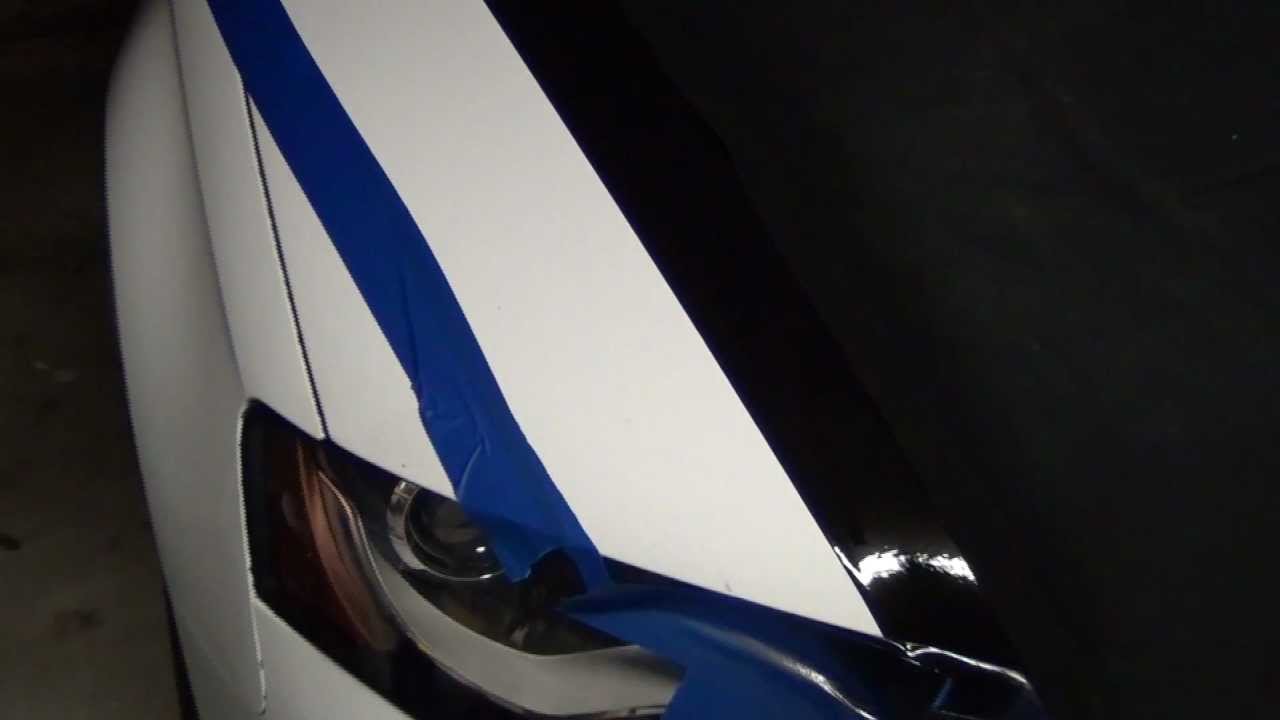PlastiDip - Masking, Lines and Stripes on Your Car - How to PlastiDip in Sections