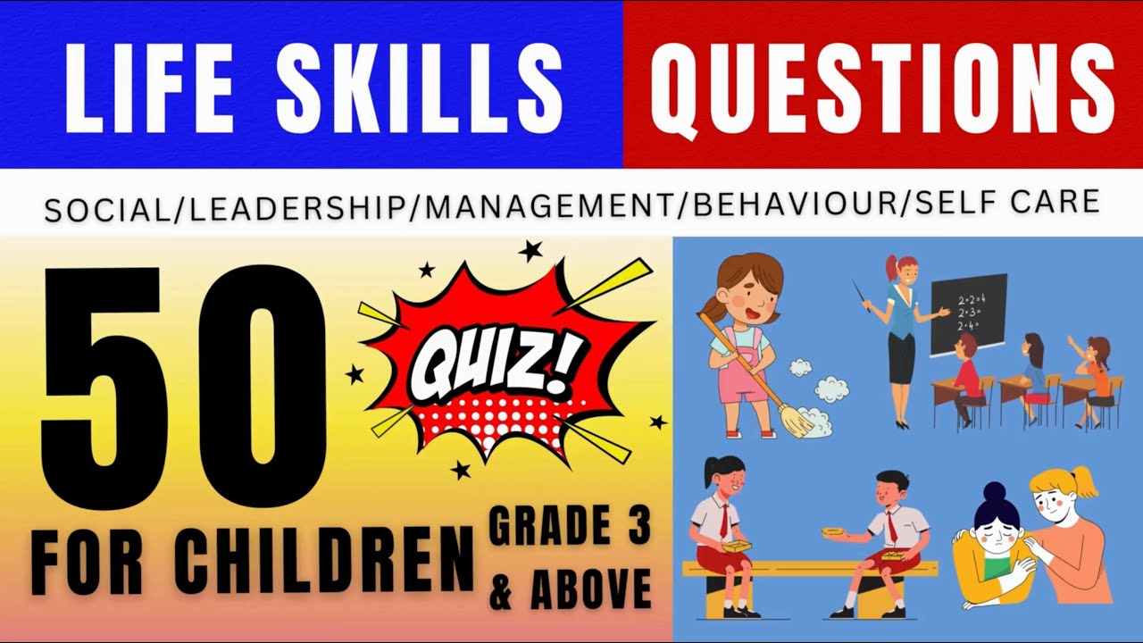 Life Skill Quiz for children