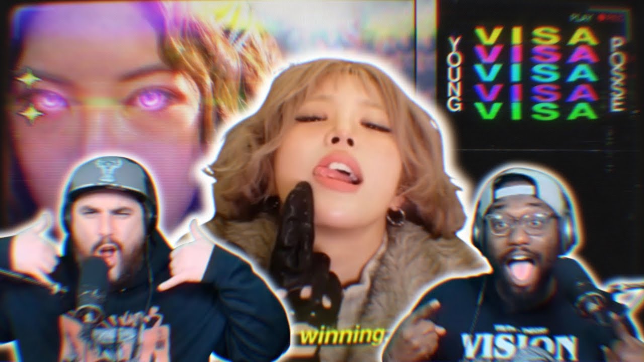 Реакция на клип Young Posse 