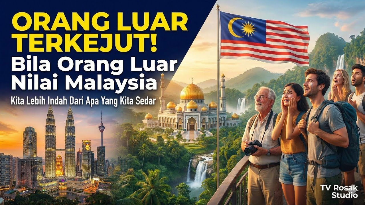 “Bila Orang Luar Nilai Malaysia: Kita Lebih Indah Dari Apa Yang Kita Sedar” | TV Rosak Studio