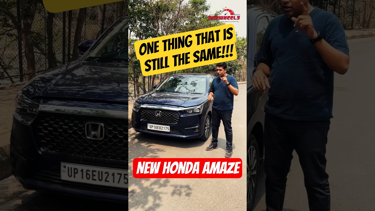 New Honda Amaze 2025 India | Amaze Engine Vs Other Cars Engine | RevWheels #shorts
