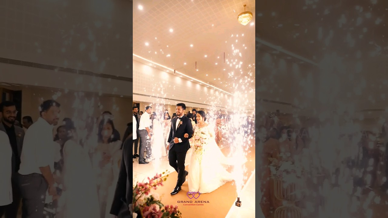 Trending Christian wedding reception ❤️❤️@grandarenaconventioncentre 🥰