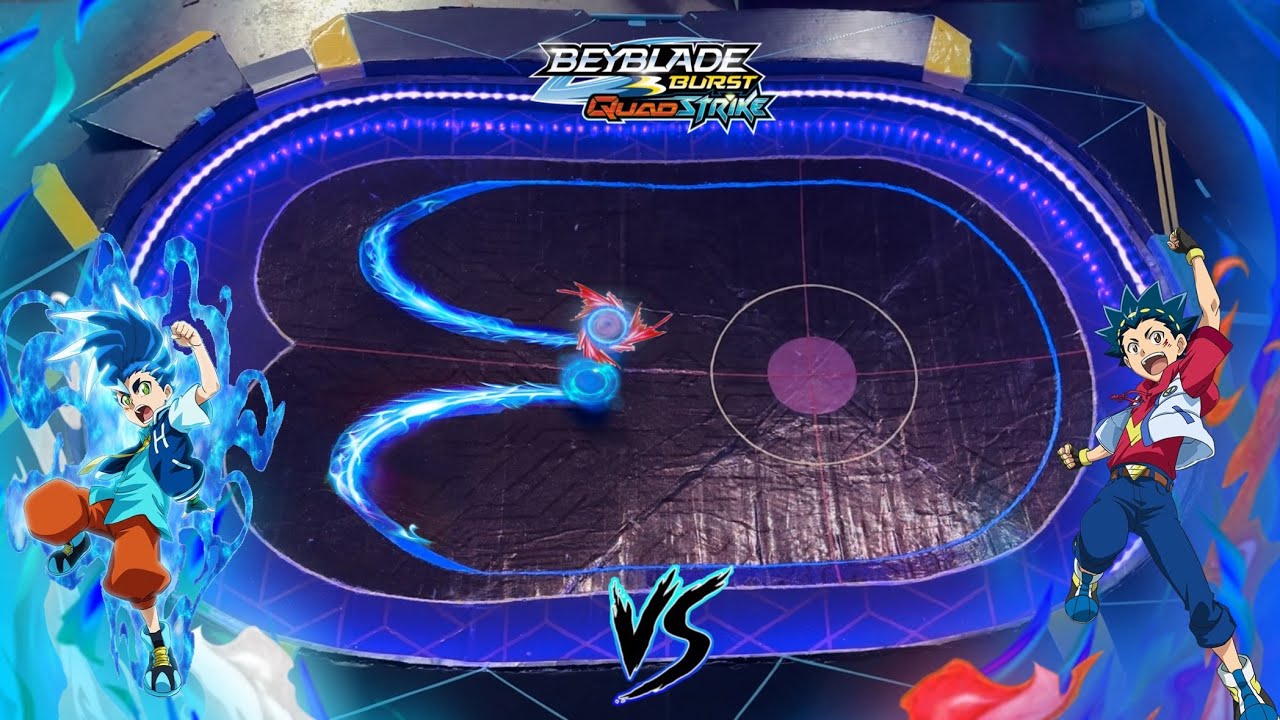 Komet Helios VS Ultimate Valtryek!! | Beyblade Burst QuadStrike | Aether Stadium!!