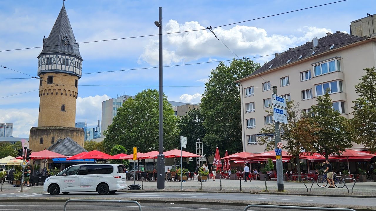 FRANKFURT/GERMANY/Walking Around Bockenheim/August2024