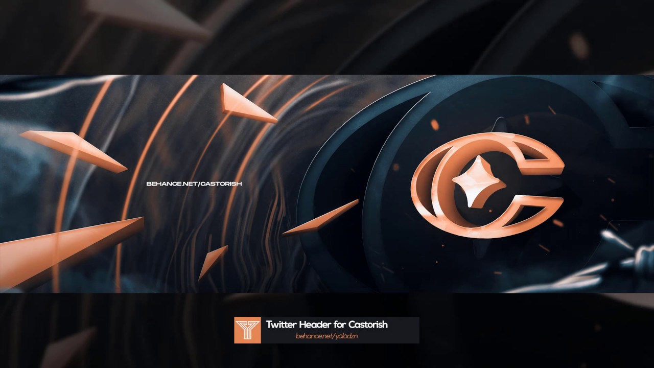 #105 Speedart - Twitter Header for Castorish