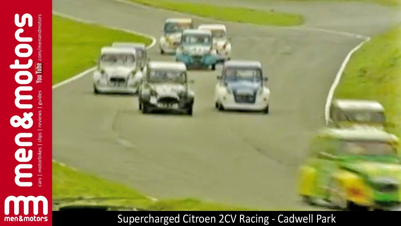 Supercharged Citroen 2CV Racing - Cadwell Park