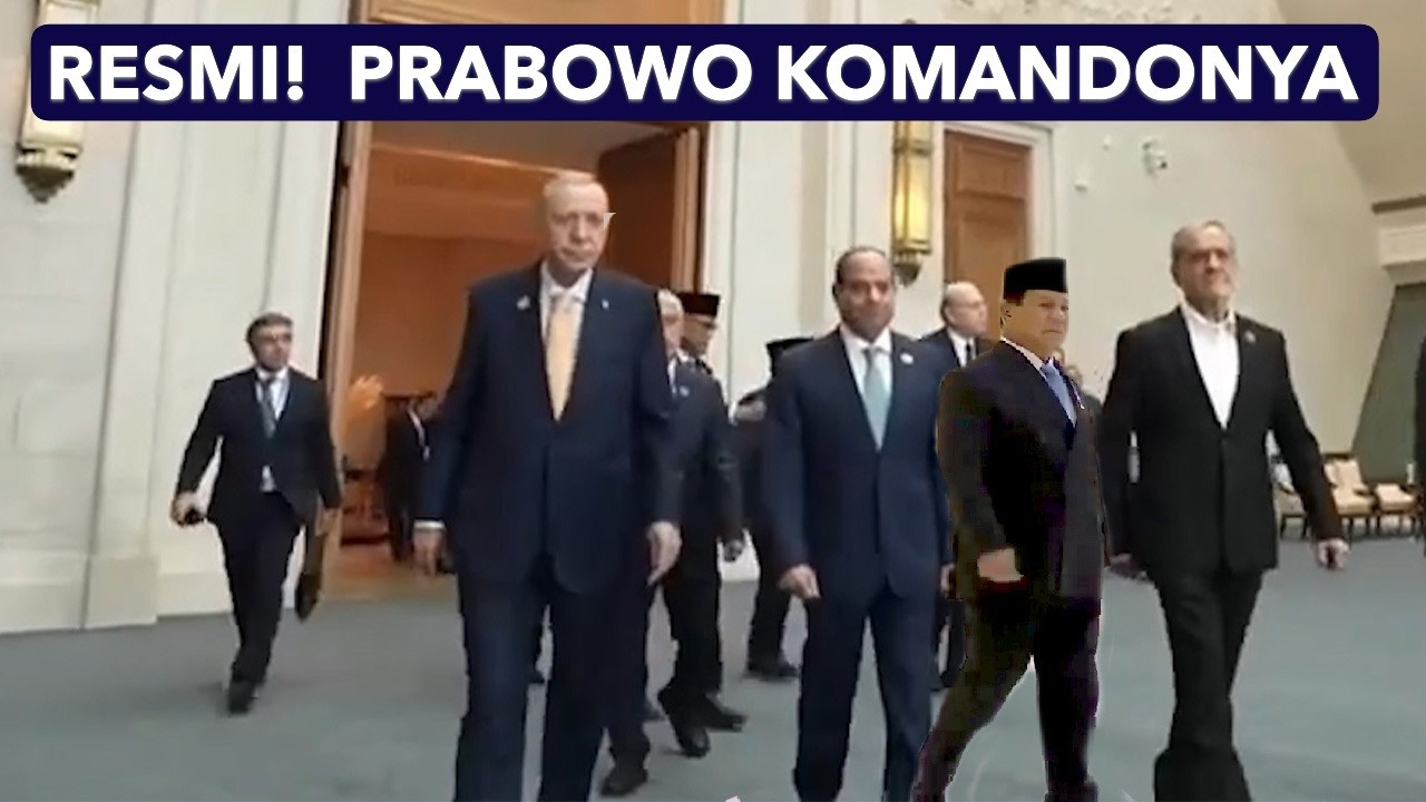 Ada Erdoğan Ada Pemimpin IRAN, Prabowo Resmi Pegang Tahta Komando Developing-8 Tahun 2026