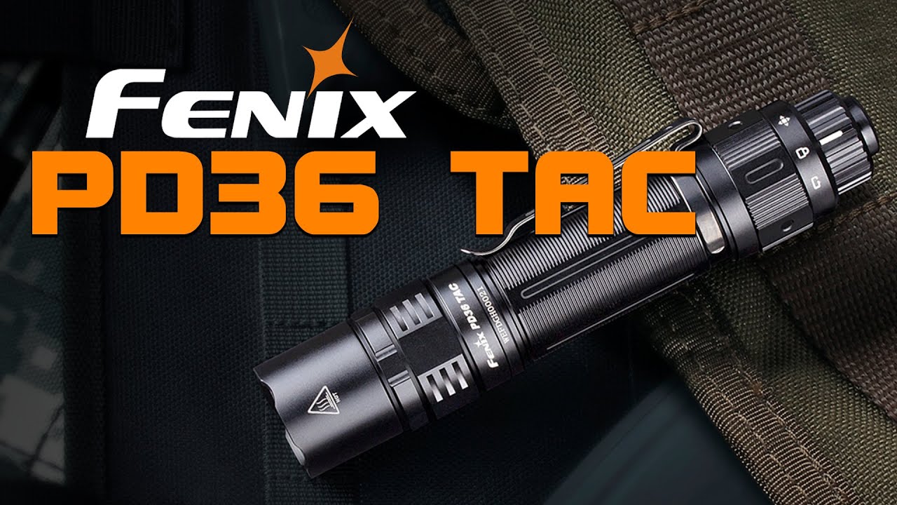 Sneak Peek - Fenix PD36 TAC - 3000 Lumen Flashlight from Fenix