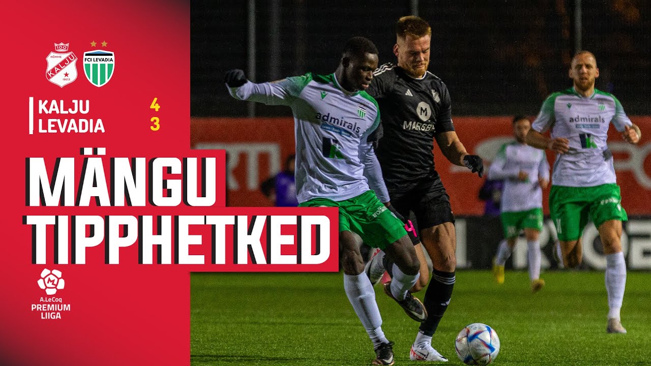 Nõmme Kalju FC - Tallinna FCI Levadia I 4:3 I A. Le Coq Premium liiga 33. voor I 2023