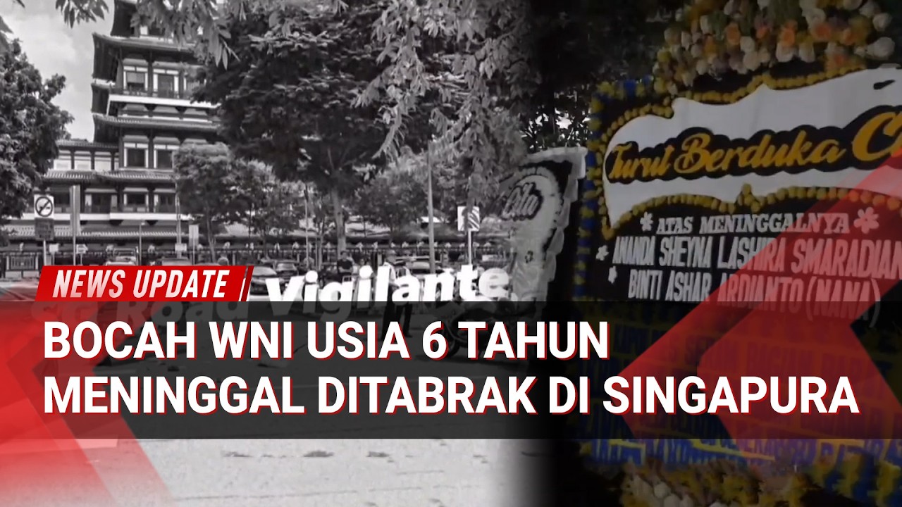 Bocah WNI 6 Tahun Tewas Ditabrak Mobil di Singapura, Pengemudi Ditahan