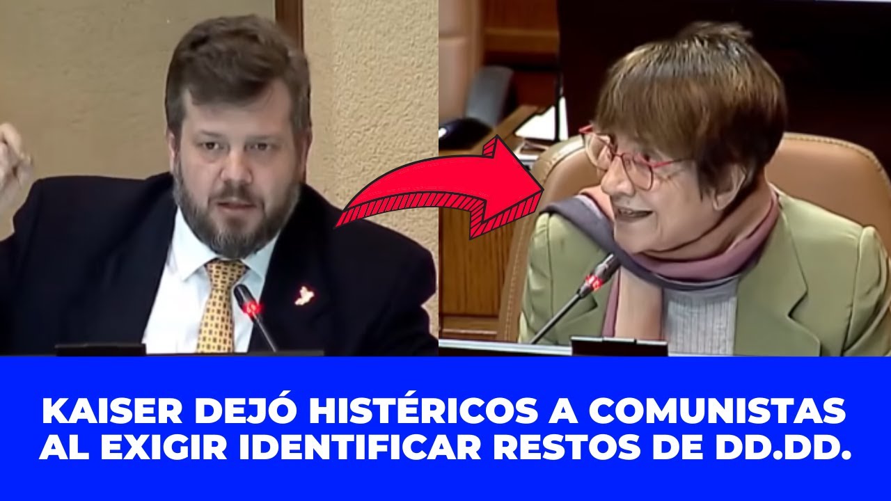 JOHANNES KAISER dejó HISTÉRICOS a comunistas al exigir identificar restos de DD.DD.