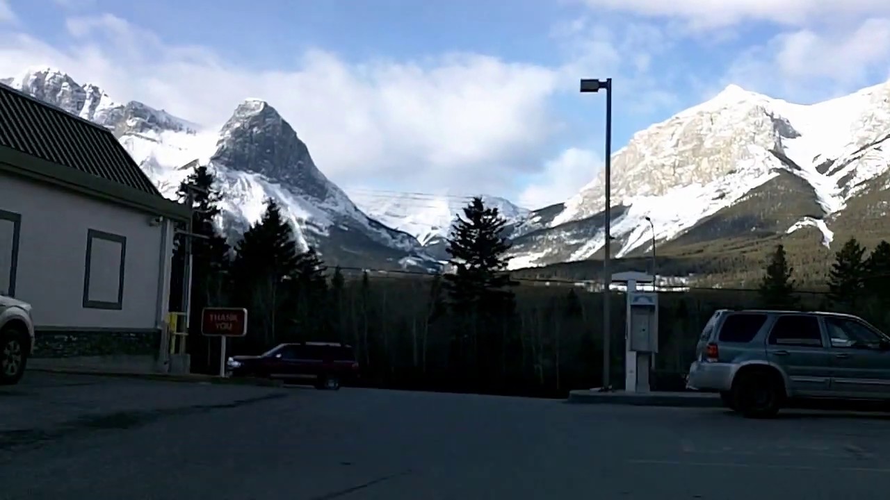 Trans Canada 1: Canmore, Banff, Lake Louise Time Lapse Drive