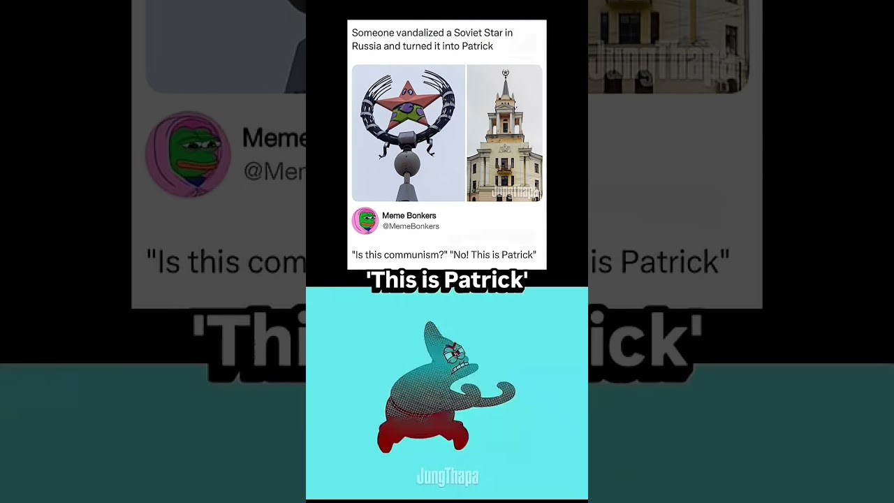 no this is Patrick#memes #funny