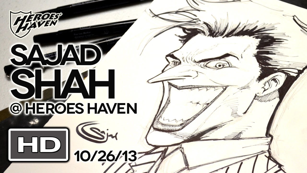 Sajad Shah @ Heroes Haven Comics - 10/26/13