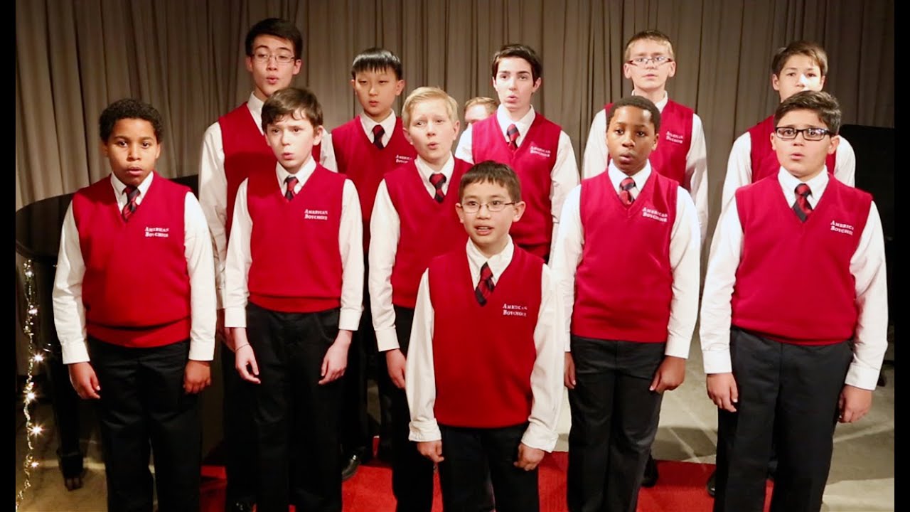 The American Boychoir Sings Bach's 'Domine Deus' in the WQXR Studio