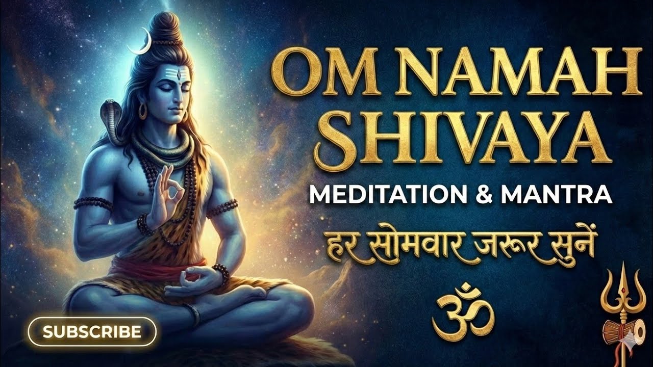 सुबह-सुबह सुनें ॐ नमः शिवाय धुन | हर मनोकामना पूरी होगी | Powerful Shiv Mantra Chanting |