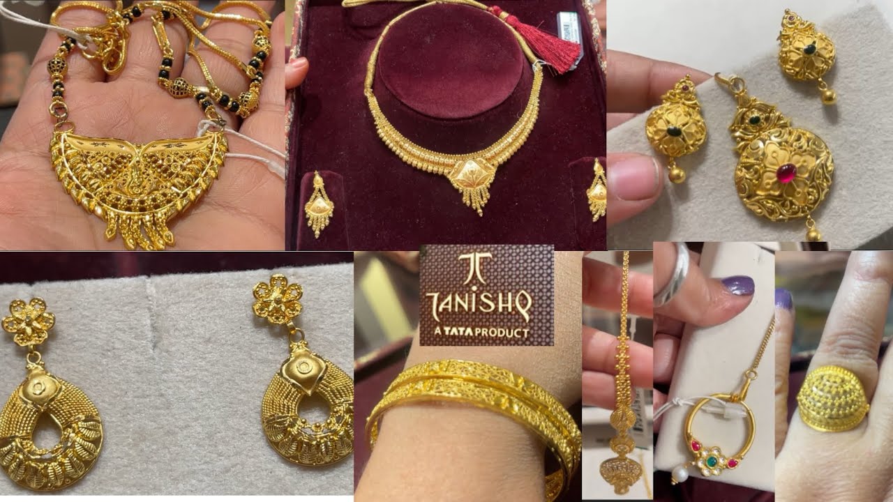 Tanishq trendy Jwellery design with wt &price|bangel,necklace,diamond ring gold jewellery 2026 