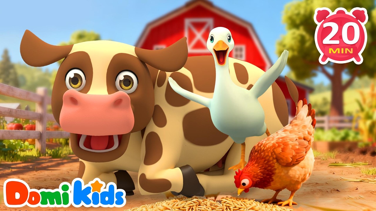 Hi Farm Animals! | Old MacDonald Song & More | Animal Songs & Nursery Rhymes | Animal Party
