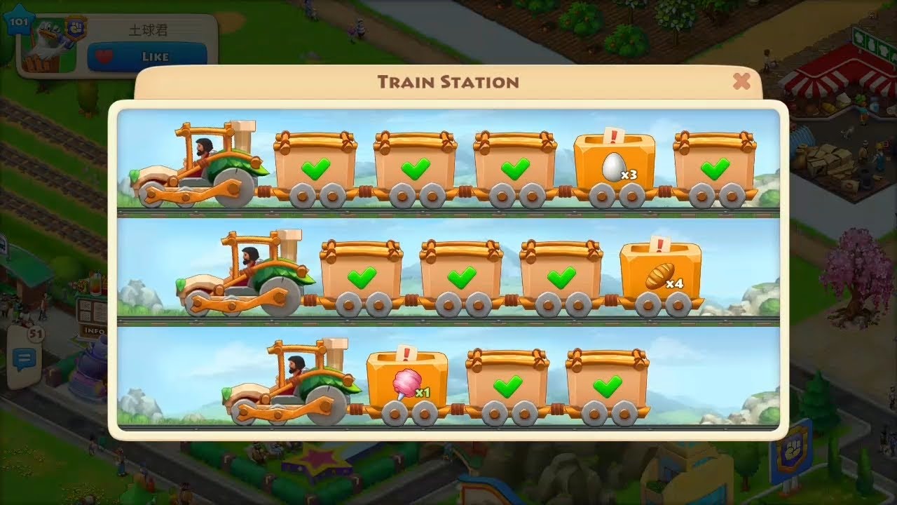 Township level 101 Gameplay #3
