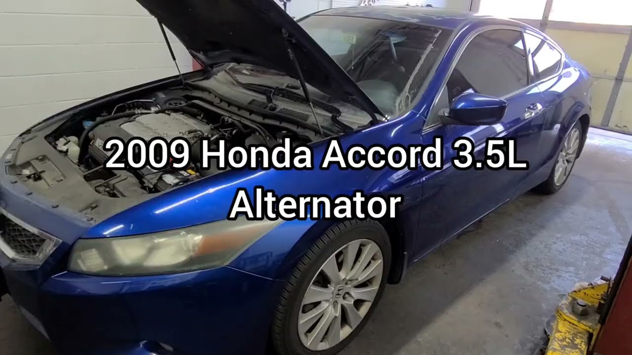 Alternator on a 2009 Honda Accord