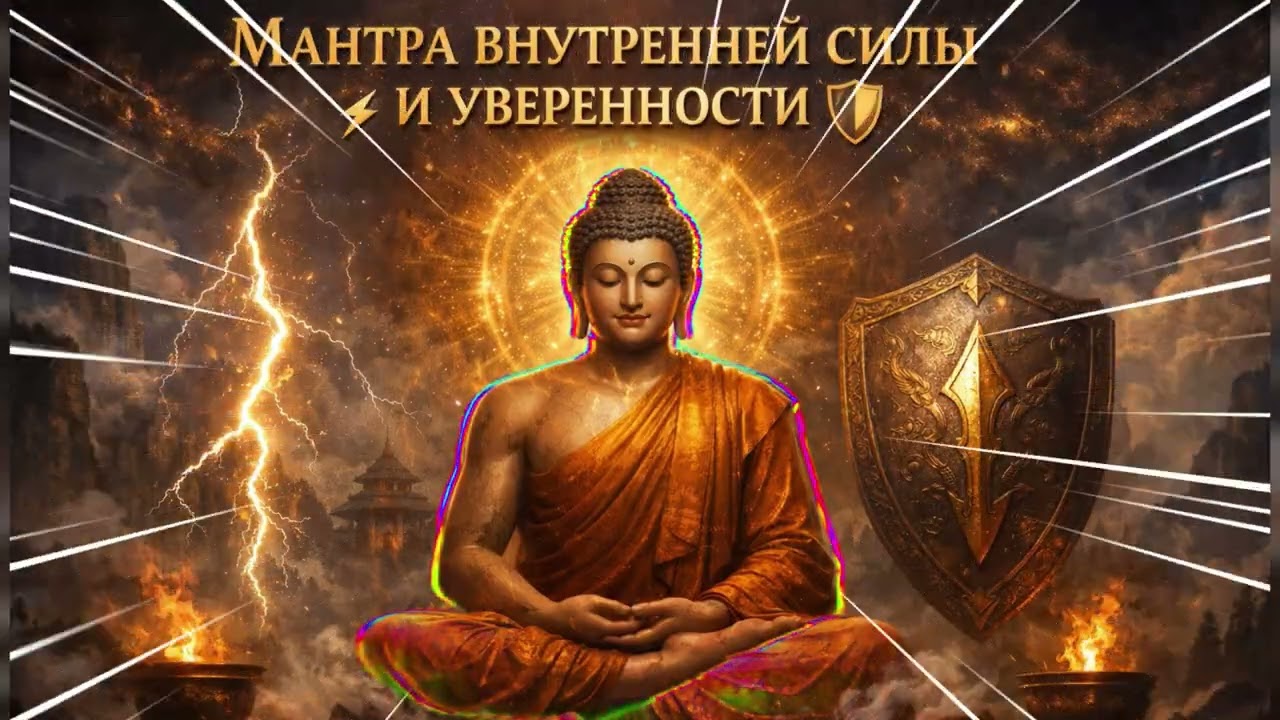 🌟 МАНТРА ВНУТРЕННЕЙ СИЛЫ И УВЕРЕННОСТИ ⚡НАЧНИ СЛУШАТЬ ПРЯМО СЕЙЧАС И ПОЧУВСТВУЕШЬ ПРИТЯЖЕНИЕ ЕНЕРГИИ