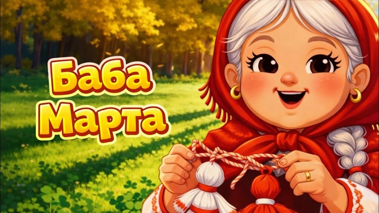БАБА МАРТА | ДЕТСКА ПЕСЕН ЗА ПРОЛЕТТА  |  ЩУРЧО ДЕТСКИ ПЕСНИ