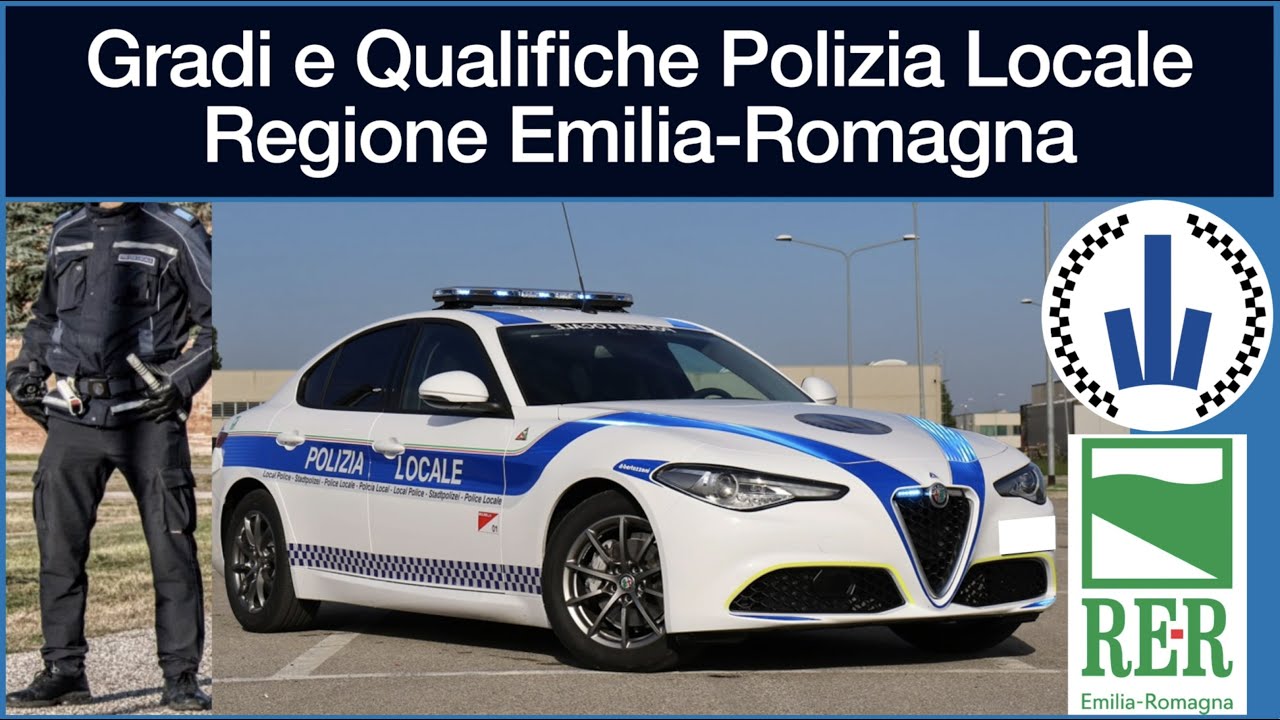 Gradi e Qualifiche Polizia Locale Regione Emilia-Romagna