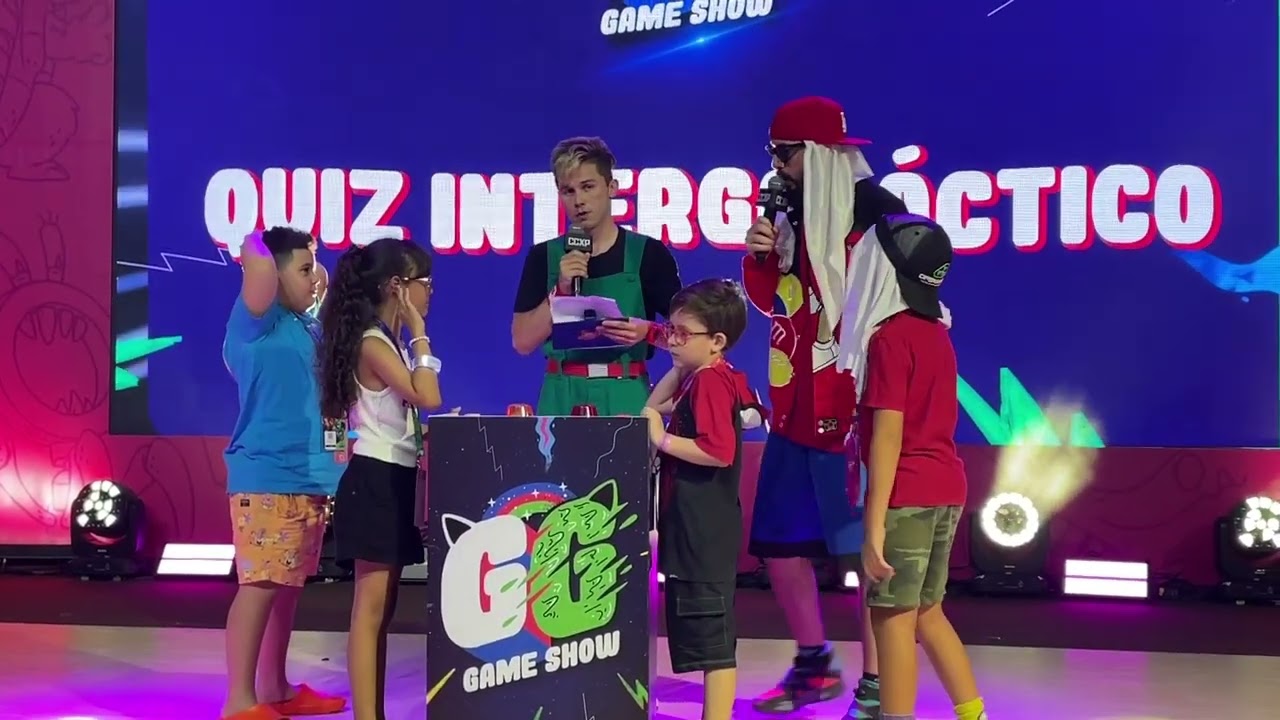 CCXP23 Domingo - GG Game Show - Claudio Junior