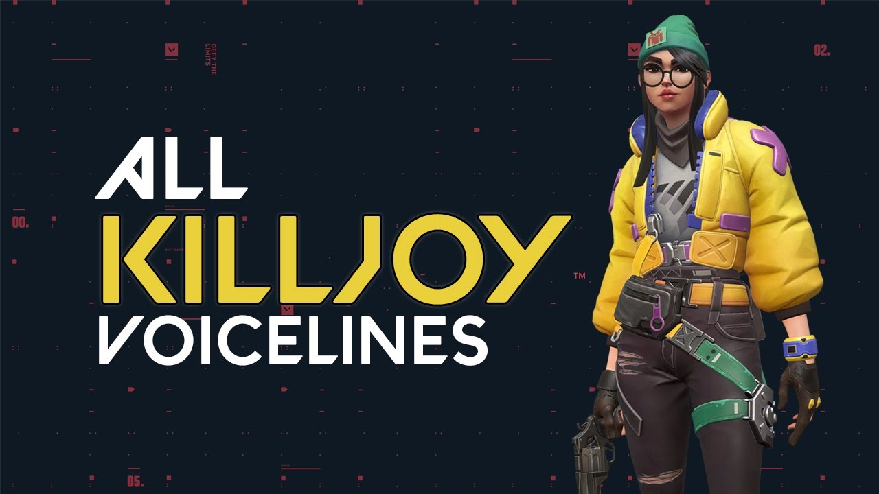All KILLJOY Voicelines in Valorant | Valorant Agent Voicelines