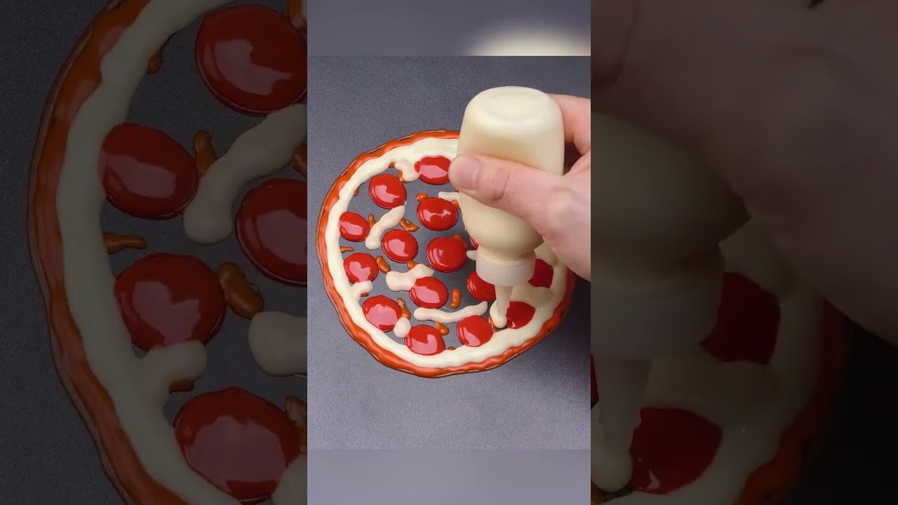 This Pizza Pancake Will Make You Hungry! Did You Ever See One Like This 🍕🧀 #shorts #pancake #pizza