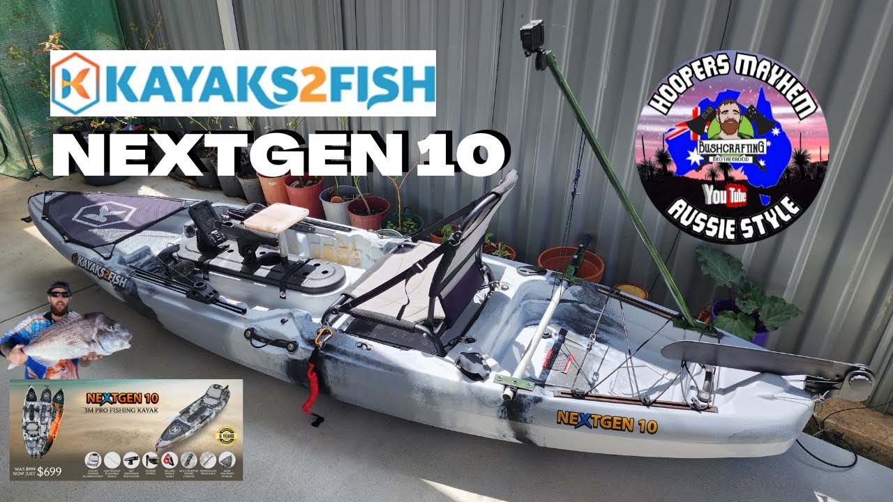 Kayaks2Fish NextGen 10 Review: Top Mods & Fishing Setup Tips | Hoopers Mayhem Outdoors