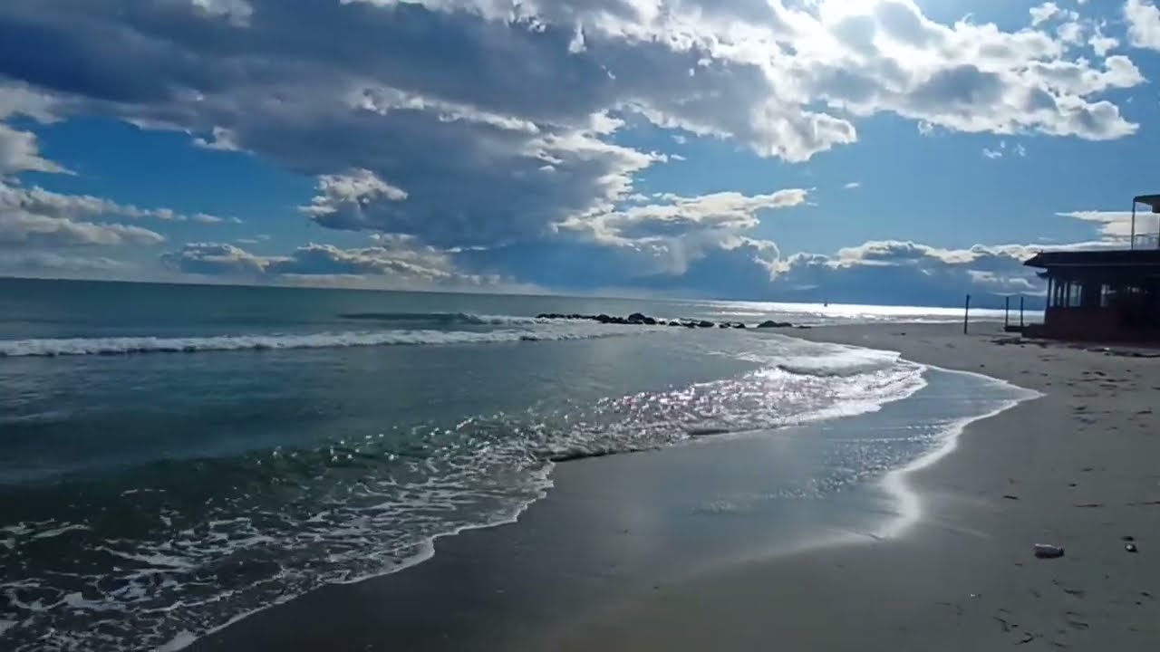 Morning Walk by the Sea/Paralia Katerini Greece