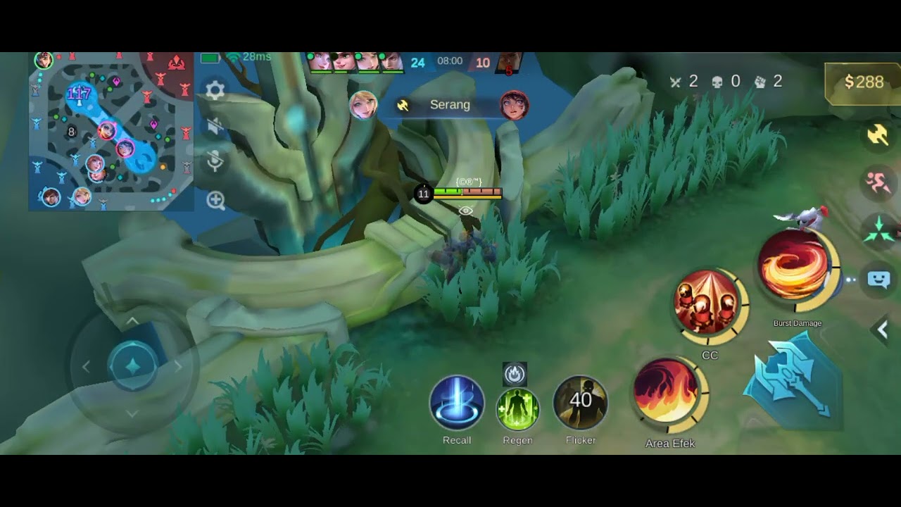 Push rank pakai  X-borg 