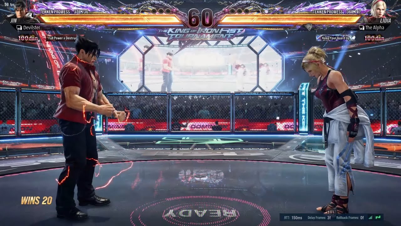 Devilster Jin Fights The Alpha's Aggressive Lidia!