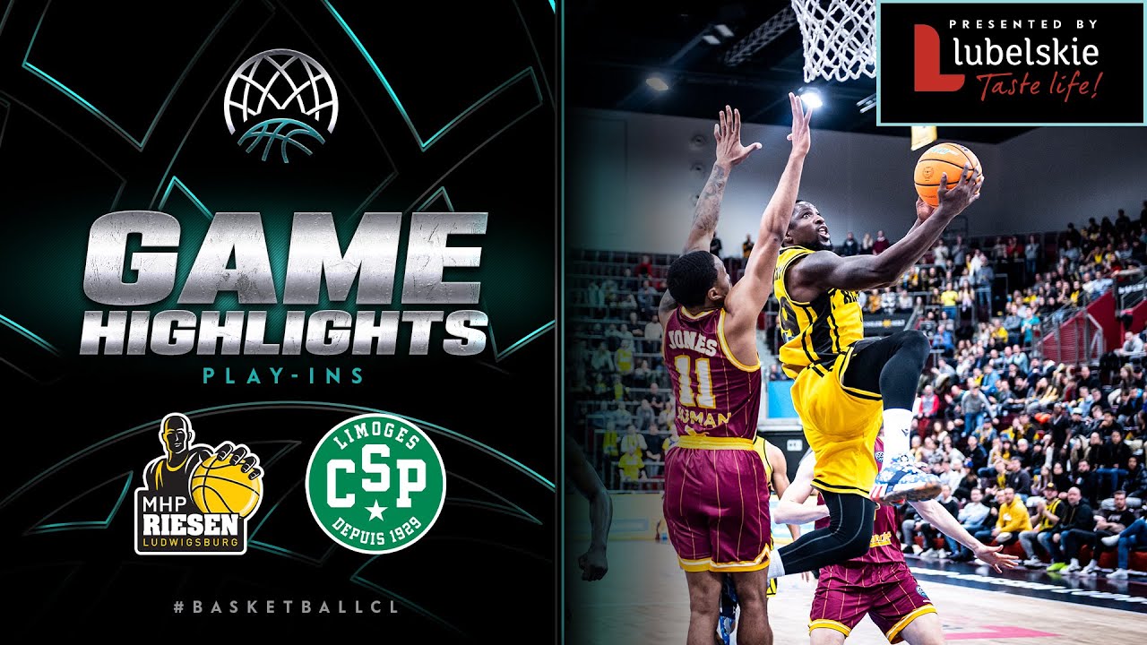 MHP Riesen v Limoges CSP | Play-Ins Game 3 | Highlights - Basketball Champions League 2022/23