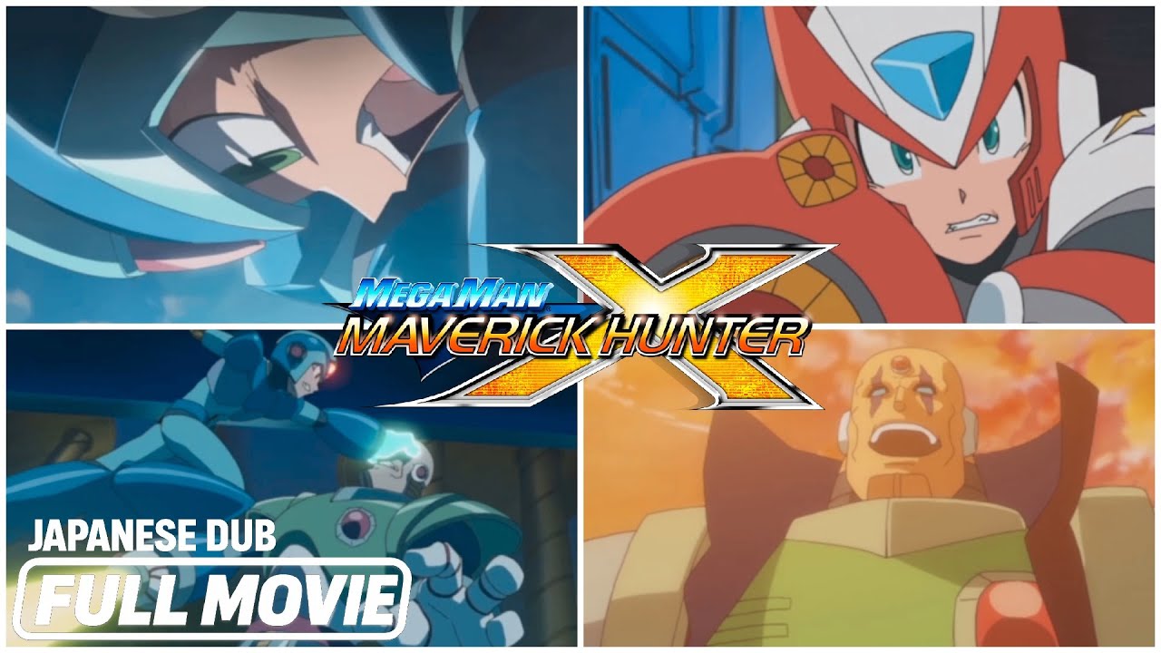 Mega Man Maverick Hunter X Day of Sigma Full Movie All Cutscenes Cinematic OVA HD Japanese Dub