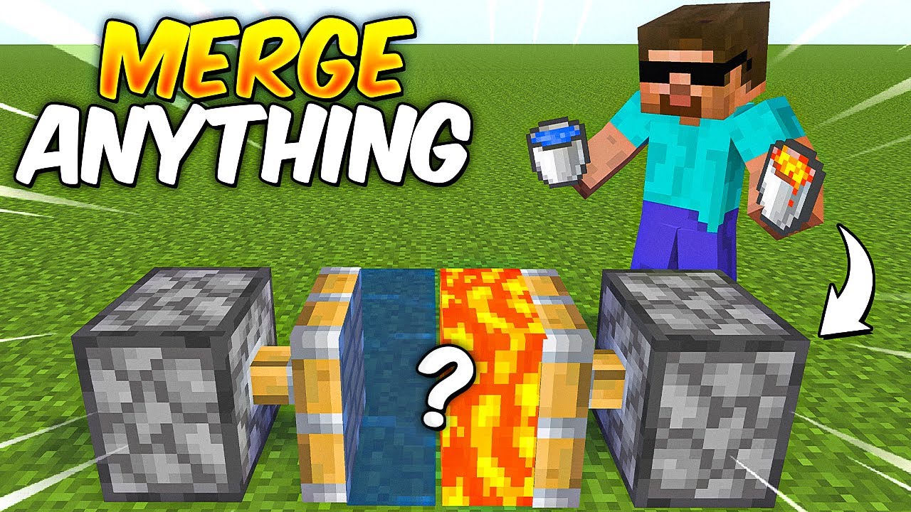 Minecraft But I Can Merge ANYTHING!