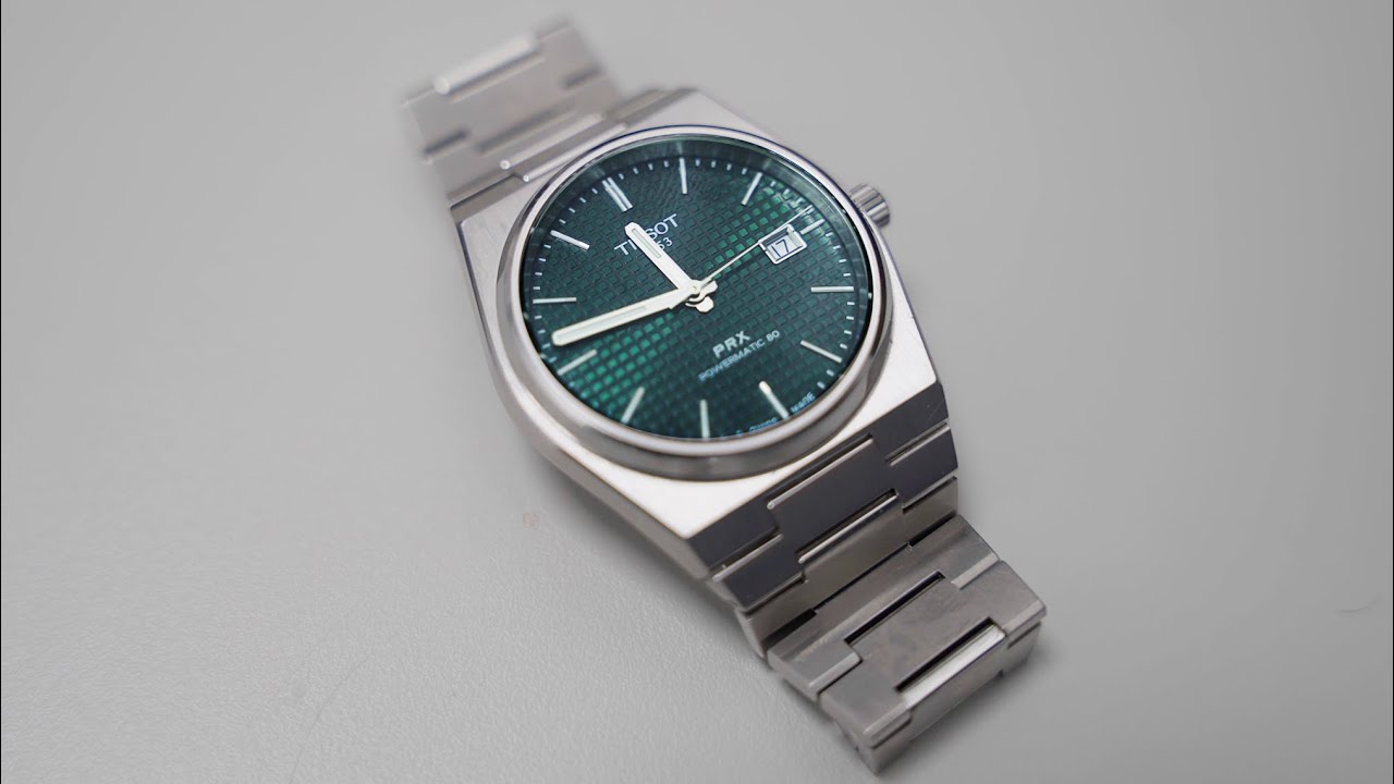Tissot PRX Powermatic 80 Green Dial - Review - اشهر ساعات تيسوت