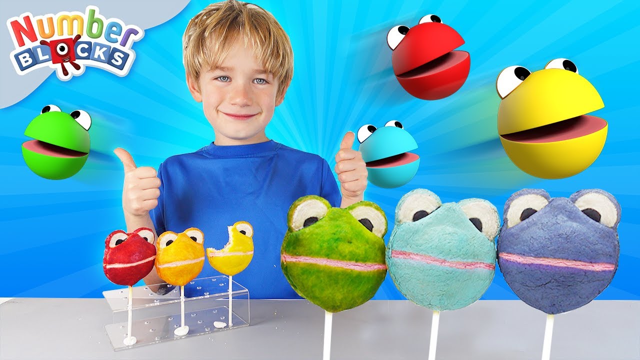 El ARCOIRIS de los NUMBERBLOBS! 🌈🍭123 - Arte y manualidades para niños | Numberblocks en Español